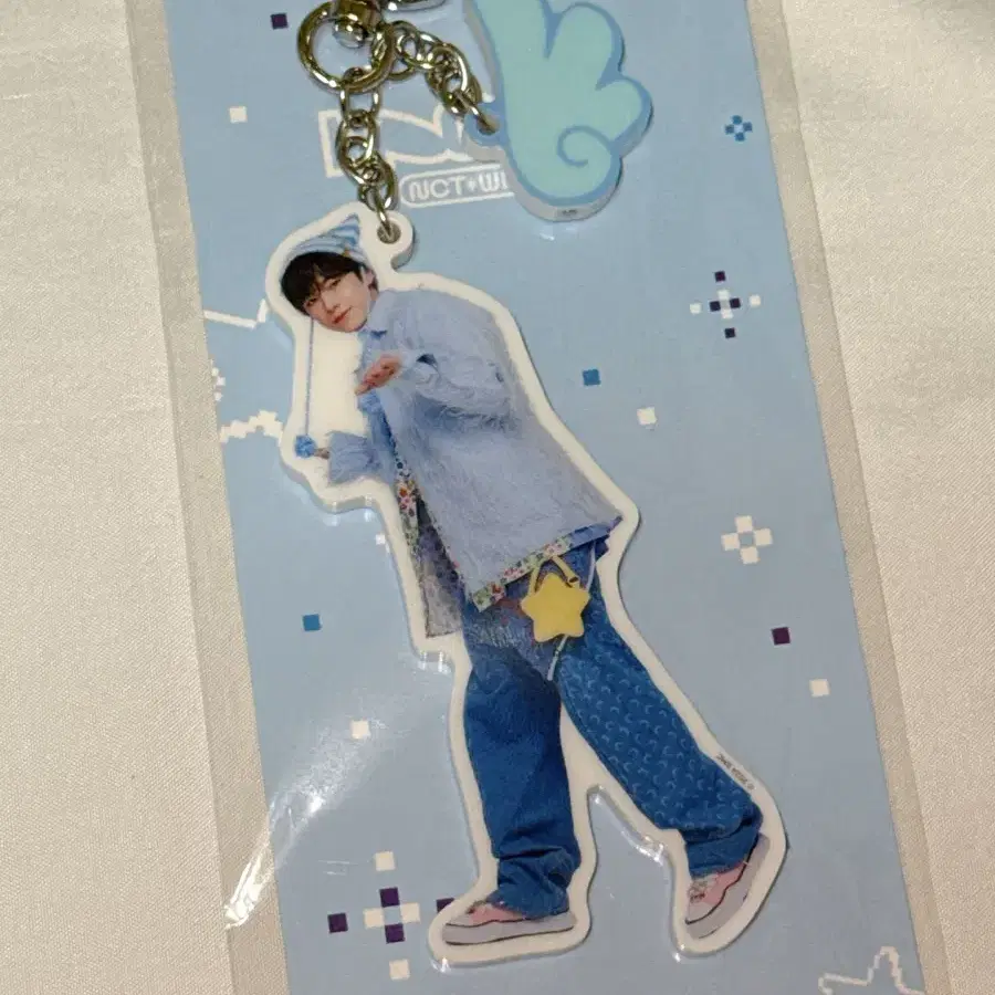 NCT WISH WINGS KEYRING ユウシ NCT WISH ONE SUMMER WISH OFFICIAL MD [WINGS KEYRING SET