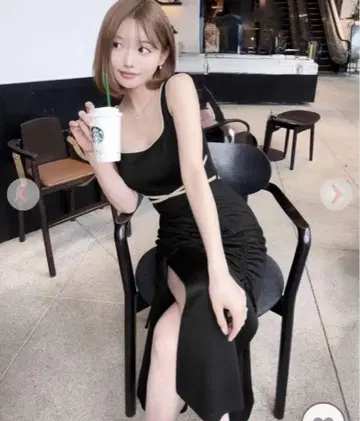 Rady 바이컬러 맥시 원피스