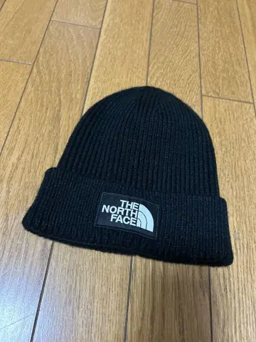 노스페이스 블랙 니트 모자