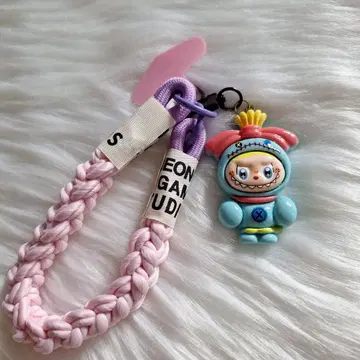 귀여운 러브부 스트랩(핑크)