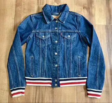 Levi's 리바이스 트리콜로 컬러 리브 데님 블루종 S