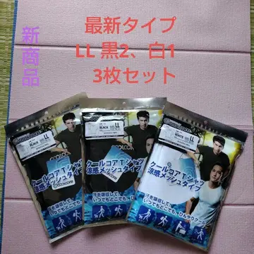 쿨 코어 티셔츠 냉감 메쉬 타입 3장 세트