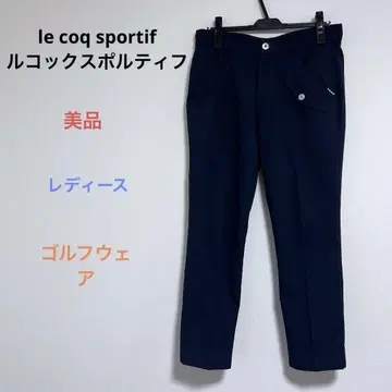 새상품급 르꼬끄 스포르티브 여성용 골프 팬츠