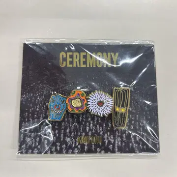 King Gnu CEREMONY 핀 배지 4개 세트
