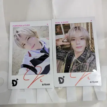 &TEAM K 프리미엄 사인 사진 컴프