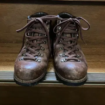브라운 하이컷 등산화 24cm