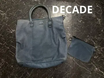 DECADE 블루 토트백 파우치 포함