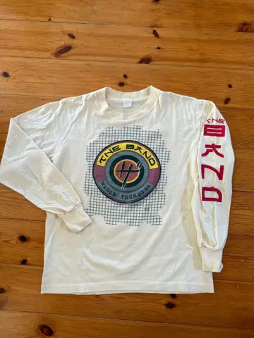 THE BAND '83-84 월드 투어 LS 셔츠