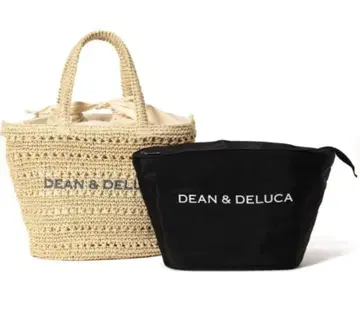 M DEAN & DELUCA 빔즈 크로셰 바스켓 백 GREY