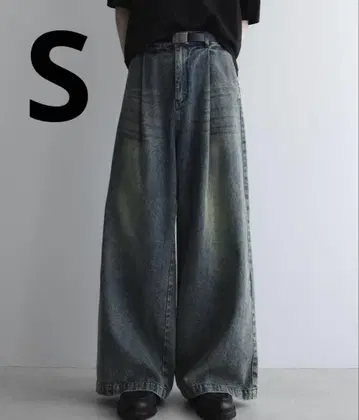 remer [13.5oz] 루즈 빈티지 배기 데님 팬츠