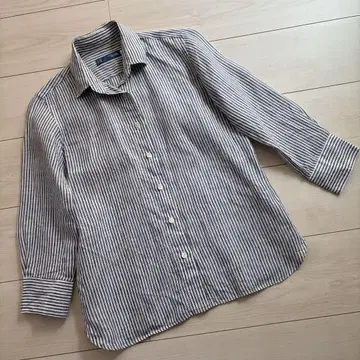 Maker's Shirt 스트라이프 패턴 셔츠