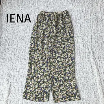 새상품급 이에나 IENA 조젯 폴리에스테르 루이지 팬츠 38