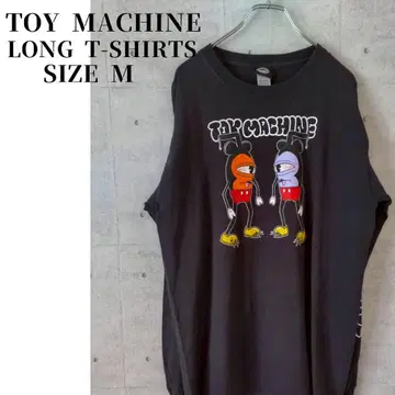 TOY MACHINE 토이 머신 미키 롱 T 블랙 M