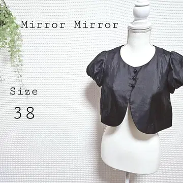 Mirror Mirror 블랙 볼레로 38