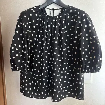 Ballsey 도트 프린트 블라우스