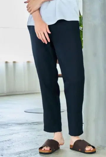 새상품 블랙 남성용 바지 빔즈 린넨 느낌의 이지 팬츠