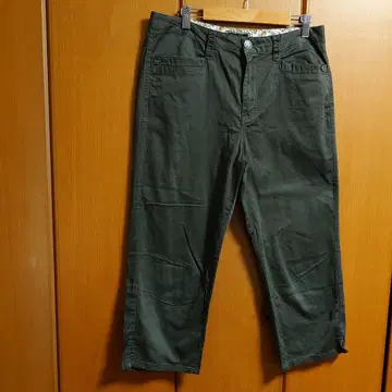 루돌프 발렌티노 짙은 녹색  반바지  빅 사이즈  봄/여름  캐주얼