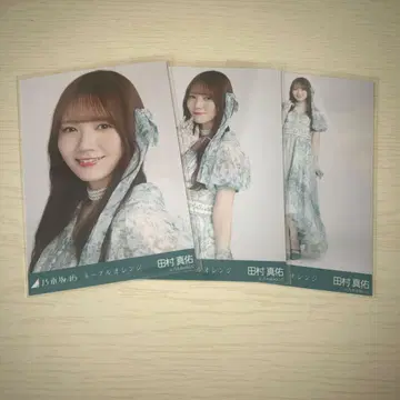 타무라 마유 노기자카46 브로마이드 네이블 오렌지 컴프