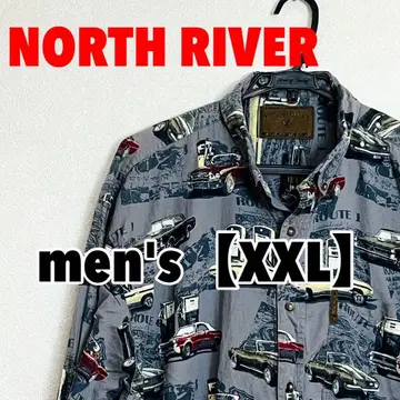 A231 [NORTH RIVER] 긴팔 셔츠 [2XL]