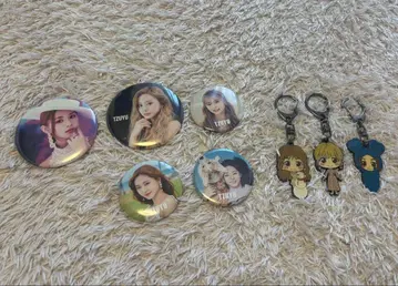 TWICE 쯔위 캔뱃지 키링