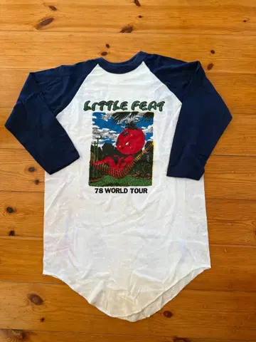 Little Feat 78 WORLD TOUR 티셔츠
