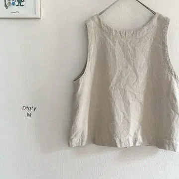 D*g*y 앞뒤로 입을 수 있는 2way 린넨 블렌드 베스트 71r7
