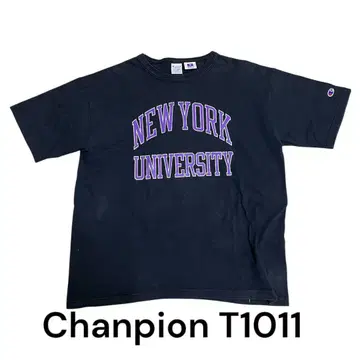 Champion 챔피온 T1011 XL USA제 NYU 칼리지 T