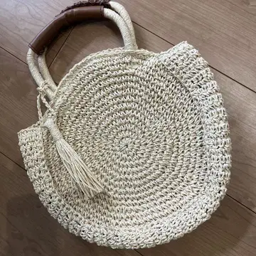 원형 바스켓백