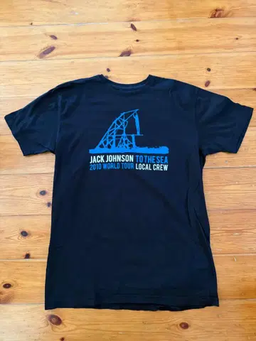 Jack Johnson 2010 Tour Local Crew 셔츠