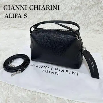 새상품급 GIANNI CHIARINI 블랙 알리파 S 숄더백 2way