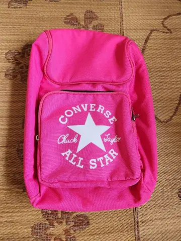 택 포함 새상품 CONVERSE 컨버스 백팩 핑크