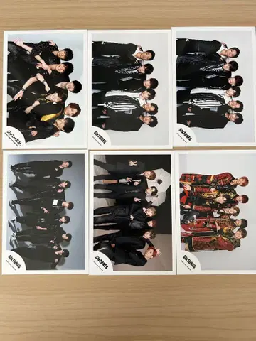 SixTONES 집합 공식 사진