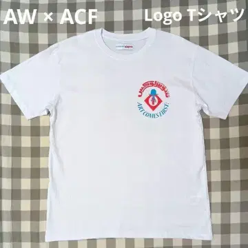 ACF 아트 캠즈 퍼스트 AW 로고 티셔츠 화이트