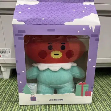 BTS BABY 홀리데이 스탠딩 봉제 인형 TATA