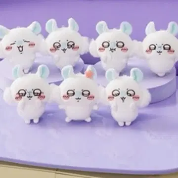 모몽가 가득 복권 E상 마스코트 전 7종 풀 컴플리트 세트