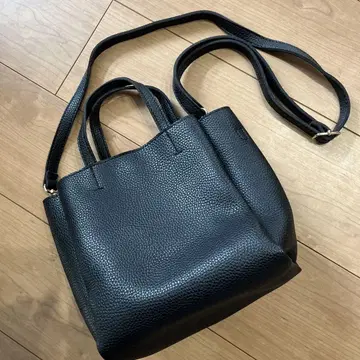 블랙 숄더백