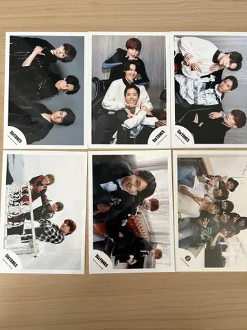 SixTONES 혼합 공식 사진