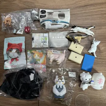 고양이 고양이 애호가 가챠 가스토 고양이 로봇 정리