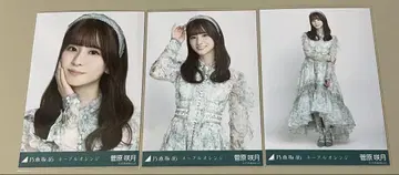 노기자카46 브로마이드 스가하라 사츠키 네이블 오렌지 컴프