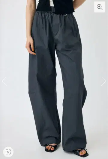 MOUSSY CURVED LINE 이지 팬츠