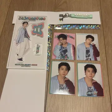 FANTASTICS 세구치 레이야 6종 세트 시크레 포토 카드 포함