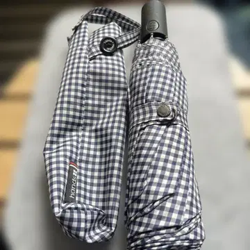 "hands+ 자동 개폐 초발수 접이식 우산"