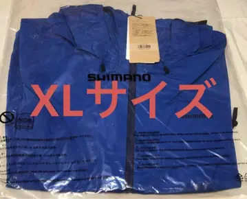 새상품 시마노 RA-006V 블루 XL 사이즈 스트레치 레인 자켓