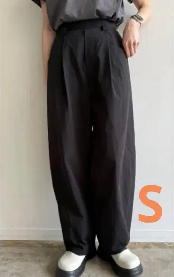 시마무라 푸우 씨 pusan 커브 팬츠 새상품 S
