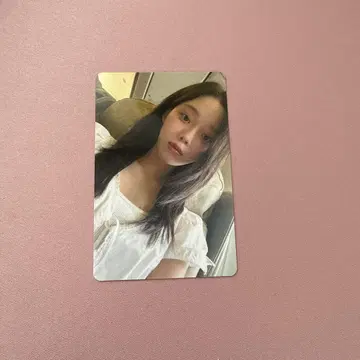 aespa dirtywork 워너 특전 윈터 트레이딩 카드 워너