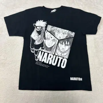 NARUTO 블랙 티셔츠 M 사이즈 나루토 전