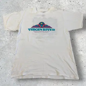 90s VIRGIN RIVER 티셔츠 XL 캐주얼 구제 의류 빈티지