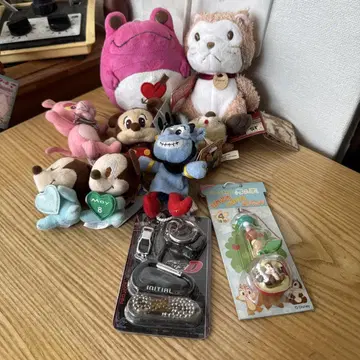 미키 핑크 팬서 등 봉제 인형 세트