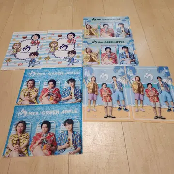 Mrs. GREEN APPLE 비주얼 시트 4종 컴플리트 미세스
