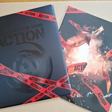 B'z 2008 LIVE GYM ACTION 팜플렛